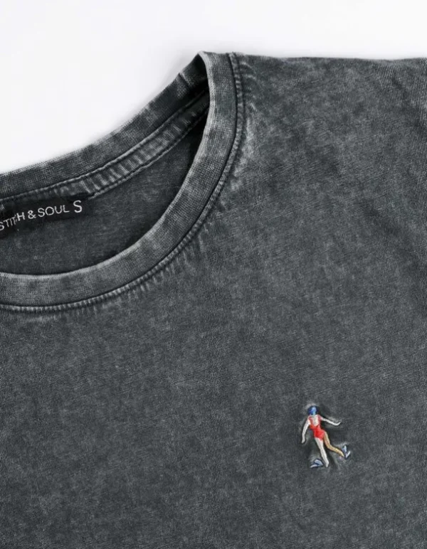 T-Shirt - Stickereien