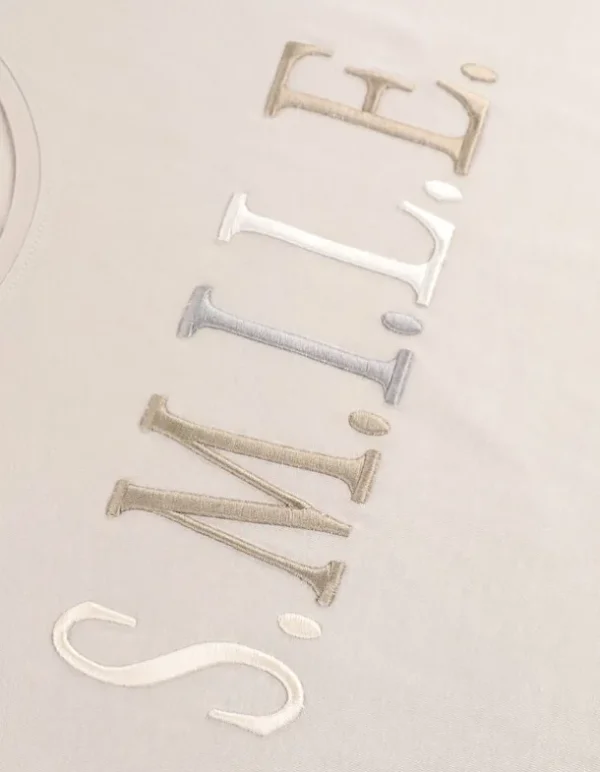 T-Shirt - Stickereien