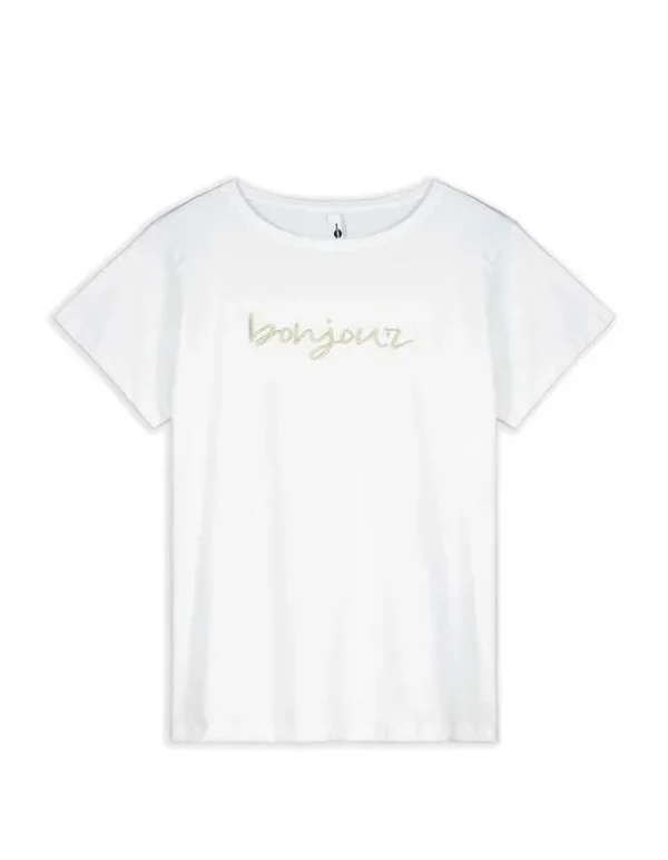 T-Shirt - Stickereien