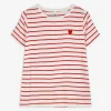 T-Shirt - Stickereien - rot