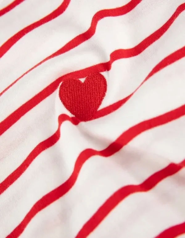 T-Shirt - Stickereien - rot