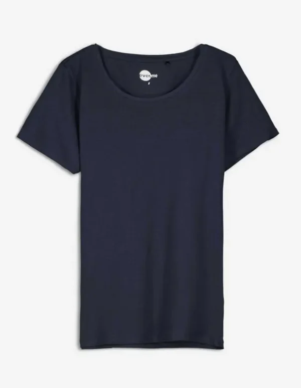 T-Shirt - Stretchanteil - dunkelblau