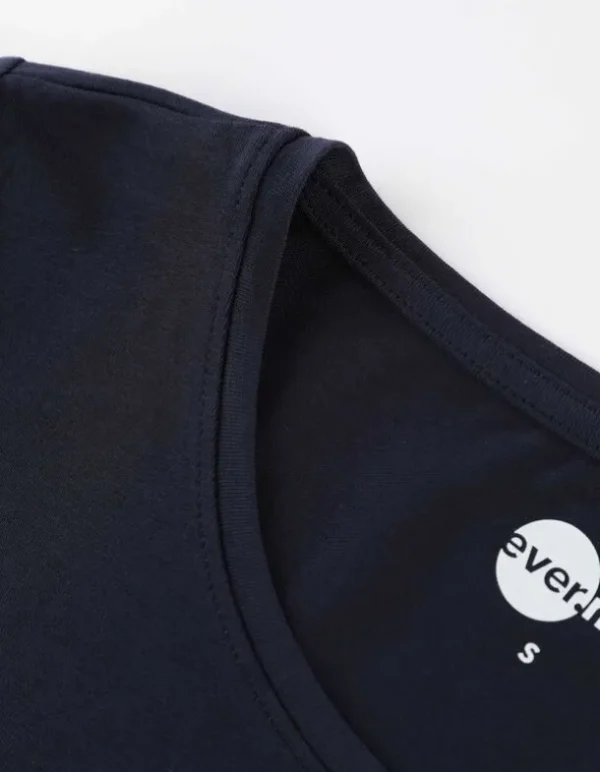 T-Shirt - Stretchanteil - dunkelblau