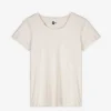 T-Shirt - Stretchanteil - weiß