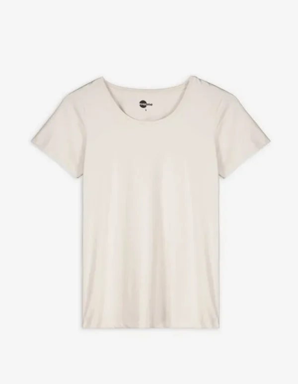 T-Shirt - Stretchanteil - weiß