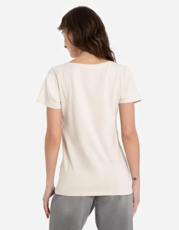T-Shirt - Stretchanteil - weiß