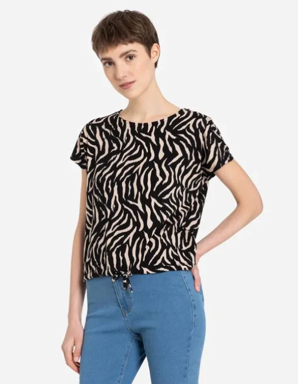 T-Shirt - Viskose-Mix