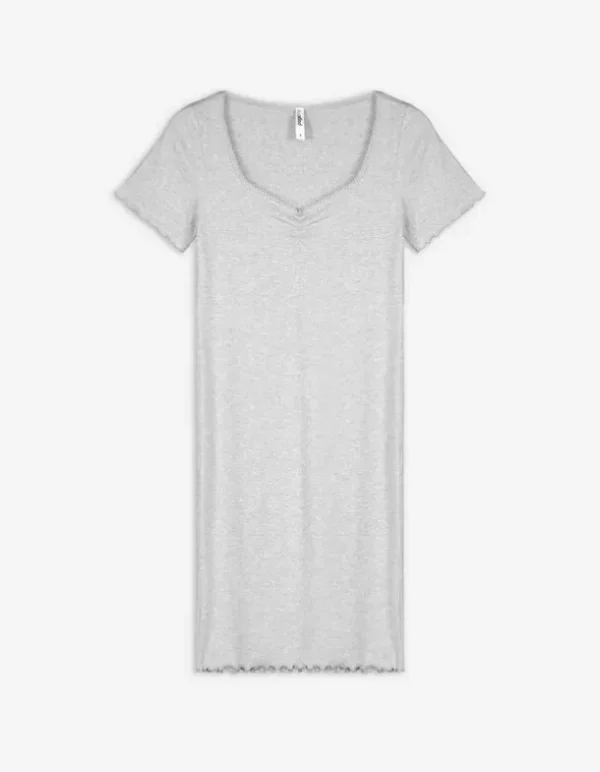 T-Shirt-Kleid - figurbetont