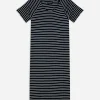 T-Shirt-Kleid - figurbetont
