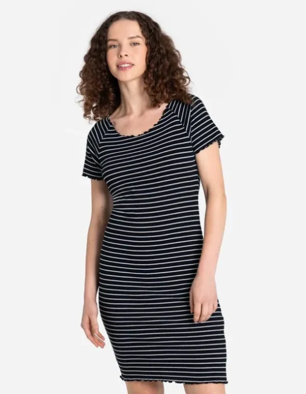 T-Shirt-Kleid - figurbetont