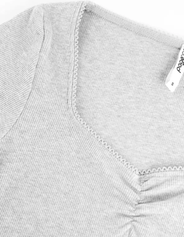 T-Shirt-Kleid - figurbetont