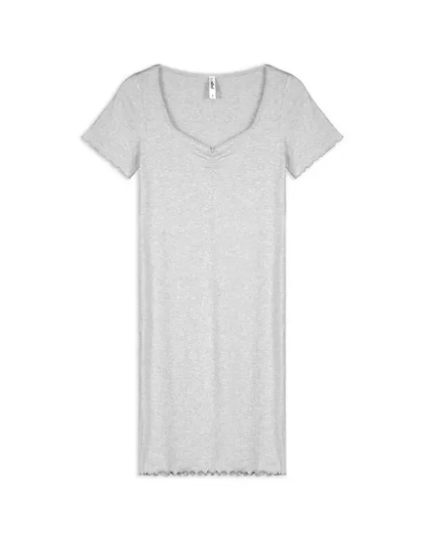 T-Shirt-Kleid - figurbetont