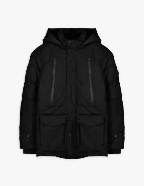 Winterjacke - Wasserabweisend - schwarz