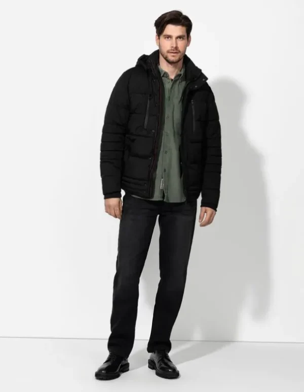 Winterjacke - Wasserabweisend - schwarz